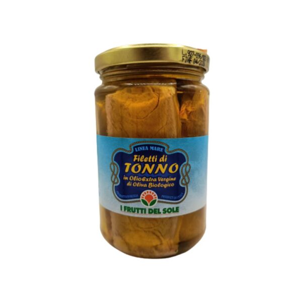 Tonno a filetti in olio d'oliva 300g
