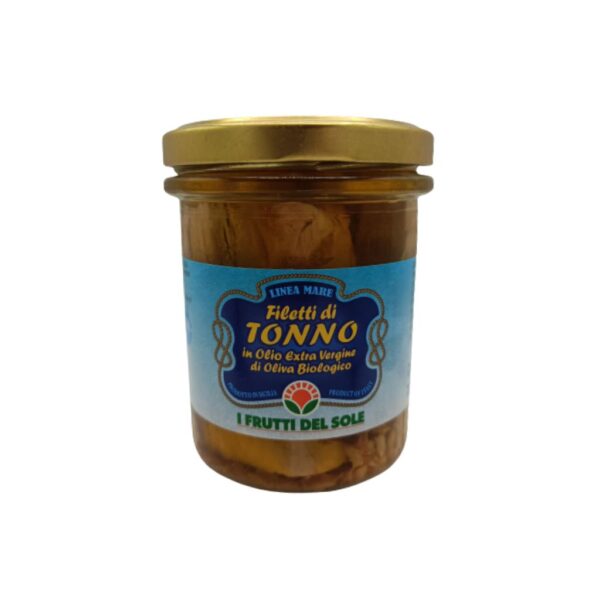 Tonno a filetti in olio d'oliva da 200 g