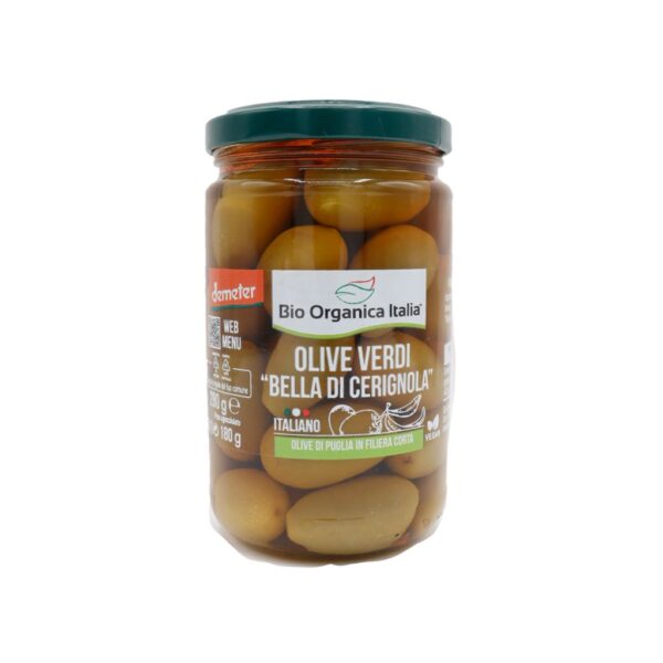 Olive Verdi Bella di Cerignola in salamoia